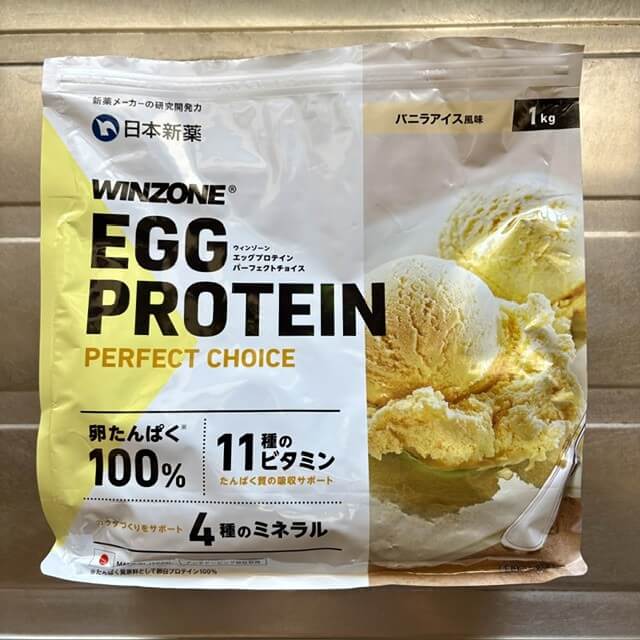 WINZONE エッグプロテイン バニラアイス風味